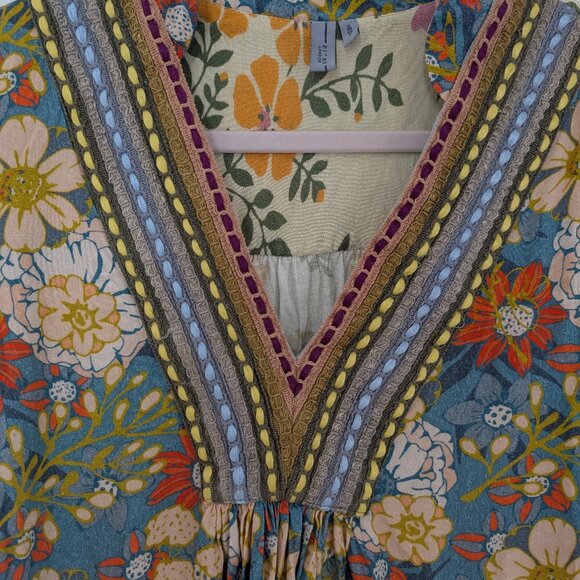 Anthropologie Blink London Top Medium Floral Boho - Picture 3 of 8